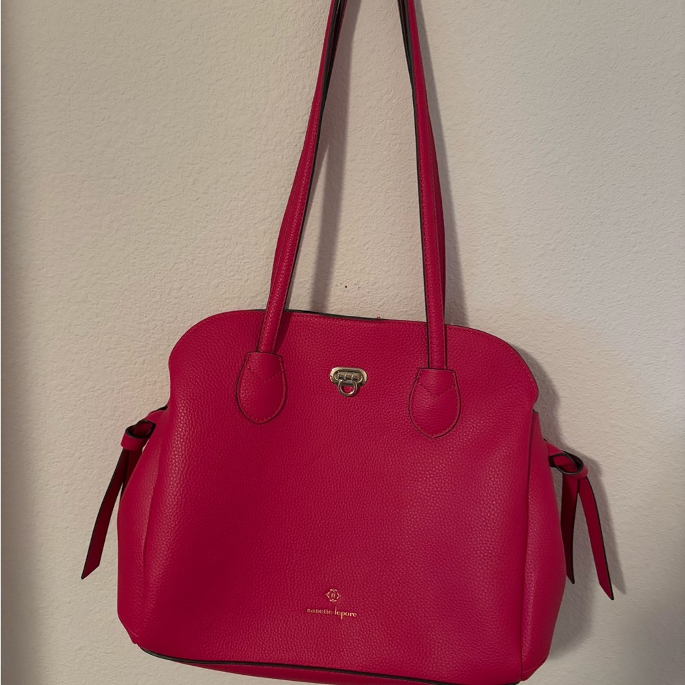 Nanette Lenore Pink Purse - Picture 1 of 5